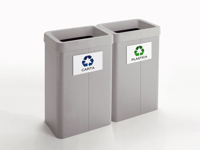 Maxi, Bacs de recyclage, pour les magasins et bureaux