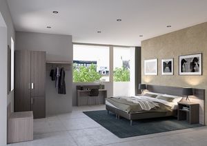 Art. 30625 Torino chambre d'h�tel, Mobilier complet et personnalisable pour chambre d'h�tel