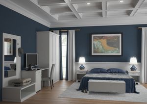 Art. 30910 Mantova chambre d'h�tel, Mobilier complet pour chambres d'h�tel, dans un style n�oclassique �l�gant et raffin�