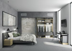 Art. 30930 Garda chambre d'h�tel, Mobilier moderne, lin�aire et fonctionnel pour chambres d'h�tel et structures d'h�bergement