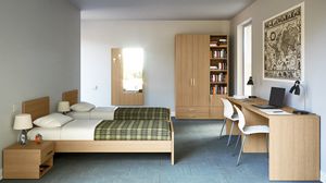 Art. 30936 Study 3 chambre d'h�tel, Am�nagement complet pour chambres doubles �tudiantes