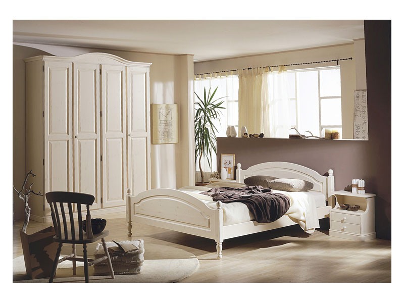 Collection Marta Bedroom, Meubles pour les chambres d'hôtel en pin massif