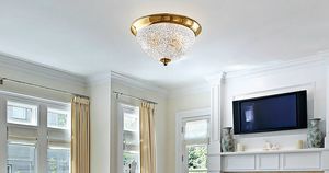 Art. 905/PL, Lampe de plafond de luxe avec cristal taill  la main