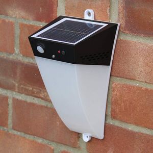 Lampe de table jardin solaire led Alarm - LA010LED, Applique avec alarme et capteur de mouvement