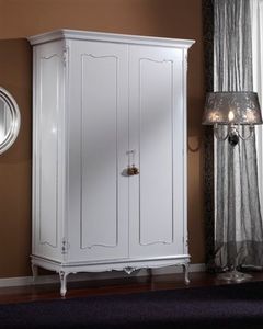 3615 ARMOIRE, Armoire avec 2 portes adaptes pour les chambres classiques