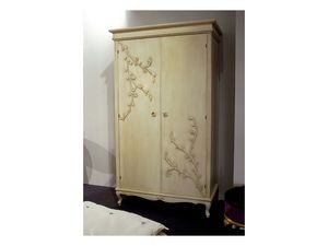 Art. 1602 Jasmine, Garde-robe classique avec 2 portes battantes, beurre de finition