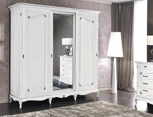 Art. 3272, Armoire classique, laqu blanc