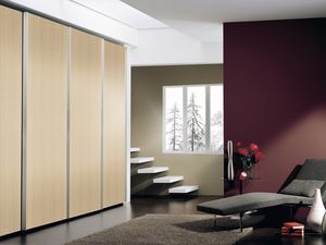 Armoire Coo 01, Armoire avec portes coulissantes amortis, pour les htels