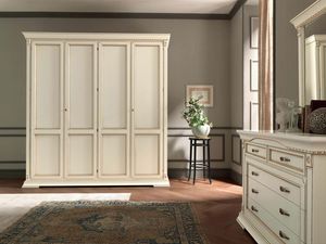 Art. 71BO04AR, Armoire en bois pour chambre de style classique