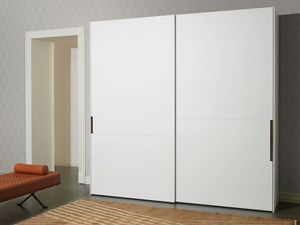 Palea, Armoire portes battantes, mat ou brillant, pour les chambres modernes