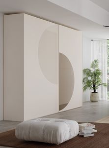 Sun armoire, Armoire coulissante avec miroirs d�coratifs