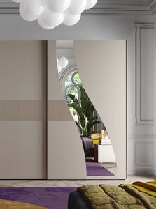 Wave Corda armoire, Armoire moderne � portes coulissantes