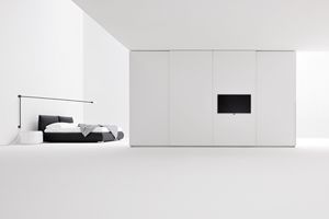 ALA TV, Armoire avec portes coulissantes et meuble TV