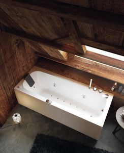 POP, Salle de bain moderne, acrylique blanc, salle de bains