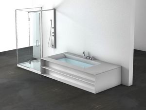 Sensual 250 S, Salle de bain avec douche, personnalisable, pour salon de beaut