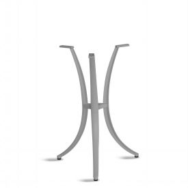 Jazz 68 Pied de table, Base pour table  trois pieds, en aluminium peint