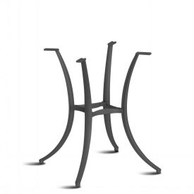 Jazz 69 base table, Base de table, avec 4 pattes courbes en aluminium