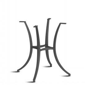Jazz 69 base table, Base de table, avec 4 pattes courbes en aluminium