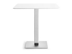 Lotus base, Base en aluminium anodis pour les tables en plein air