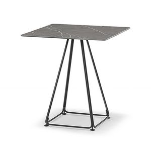 Lunar, Base en tige d'acier pour tables