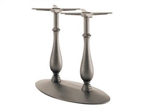 Randa 727, Base de table en fonte avec double colonne