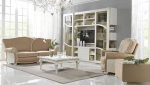 I Sogni Art. 534CB, Biblioth�que avec des portes coulissantes en verre