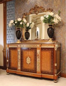 Art. 125, Buffet classique avec inserts en marbre