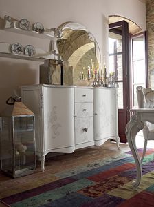 Carpi placard, Armoire de style classique avec dcorations faites  la main