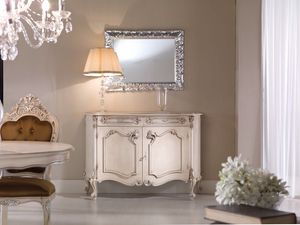 Chippendale buffet 2 portes laqu, Buffet laqu classique lgant