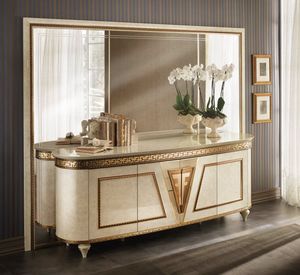 Fantasia 4 portes buffet, Buffet classique, avec des cts arrondis