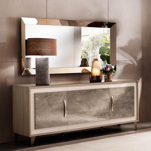 AMBRA buffet, Buffet avec faades en marbre