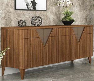 Canaletto Art. 101, Buffet moderne dans le bois de noyer canaletto