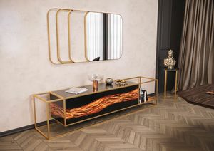 Flave credenza, Buffet avec une dcoration artistique unique