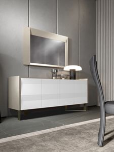 Futura buffet, Buffet moderne avec portes  facettes