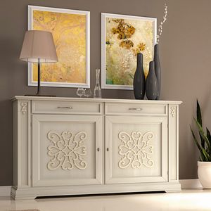 Gardenia GARDENIA-E256F, Buffet  deux portes de style traditionnel