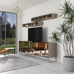 Giunone 4A L240, Buffet finition miroir bronze