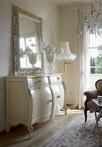 Olga Armoire, Buffet classique avec laques ivoire