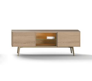 Venaria, Buffet en bois au design sobre et soign�