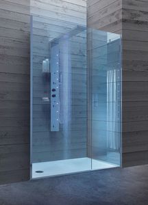 Bristol Box 8, Walk-in douche avec porte en verre, pour les htels salles de bains