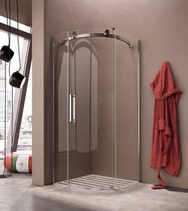 FLUIDA, Box douche pour mur, robuste, pour une salle de bains htel