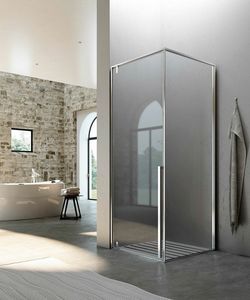 KAHURI, Cabine de douche, systme de pivot, pour salle de bains moderne