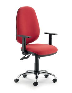 UF 315, Chaise avec des roues et mcanisme synchrone, en diffrentes couleurs