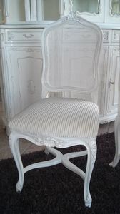 3310 CHAISE LUIGI XV, Chaise avec dossier canne, Louis XV