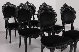 Venezia chaise, Prsident nouveau style baroque pour salle  manger