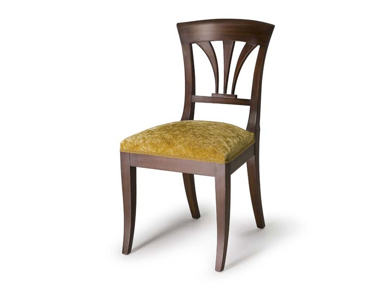Art.133 chair, Chaise avec dossier en bois, style classique