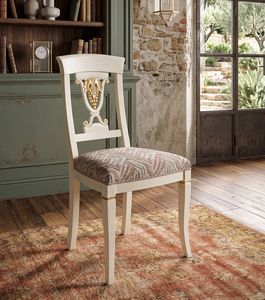 Art. 1462V2/S, Chaise de style classique, avec dossier sculpt�
