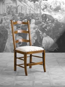 Art. 85/C chaise, Chaise classique, avec dossier horizontale en lamelles