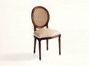 Sheridan, Chaise classique rembourr, Vienne paille de retour