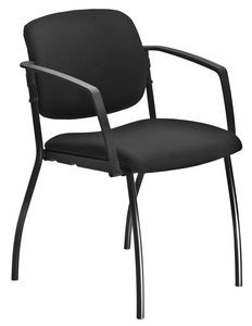 Universal 4 jambes, Chaise rembourre avec accoudoirs, pour salle confre
