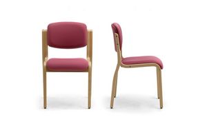 Kalos 3 169601, Chaise rembourre en bois, pour salles de runion et de confrence